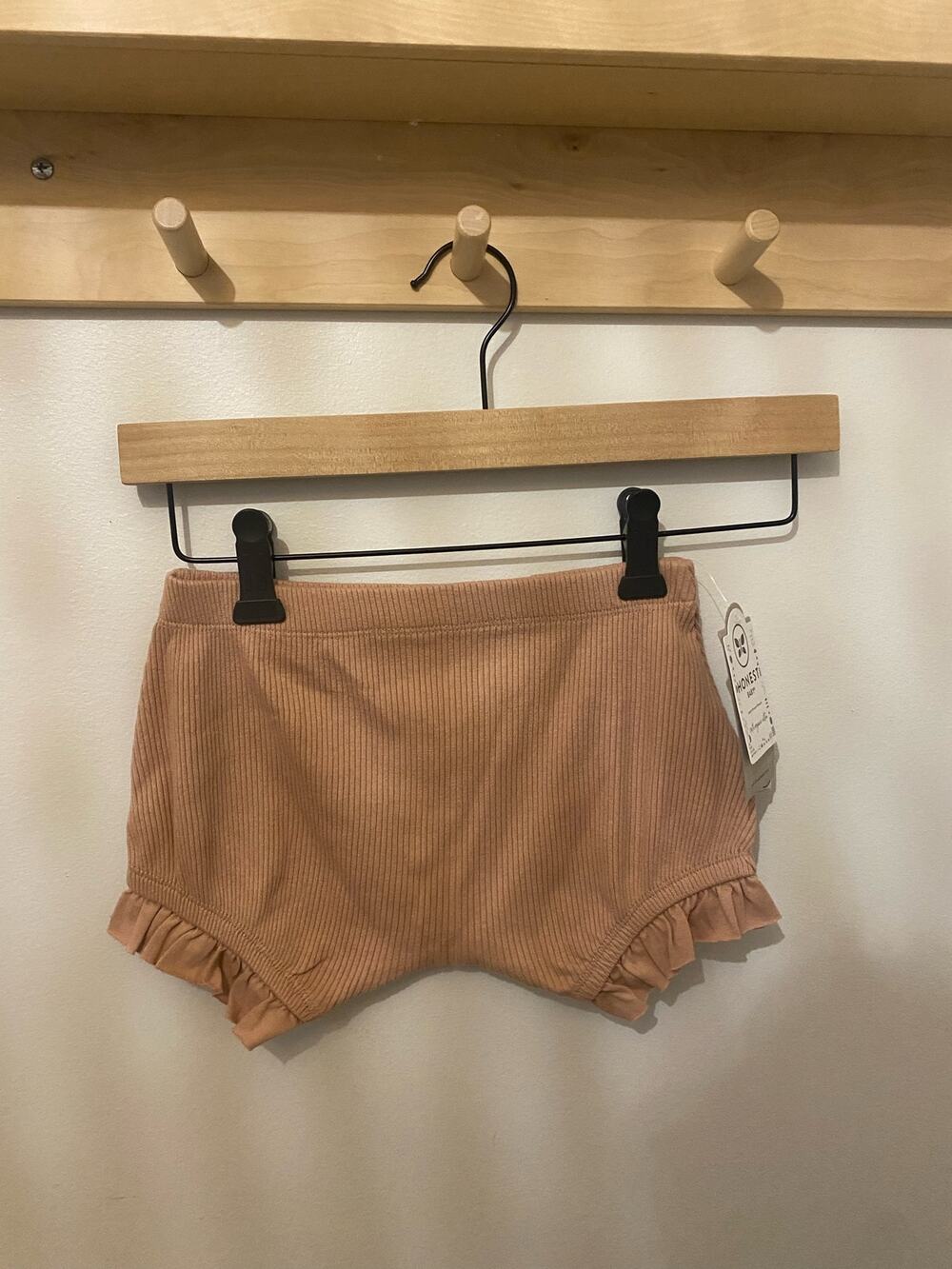 NWT Honest Baby Organic Cotton Blush Pink Bloomers 18 months